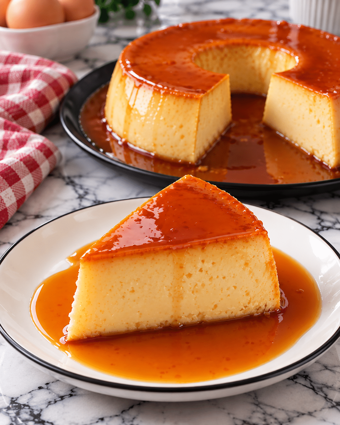 Flan Rapide 3 Ingrédients Sans Four à l’Airfryer