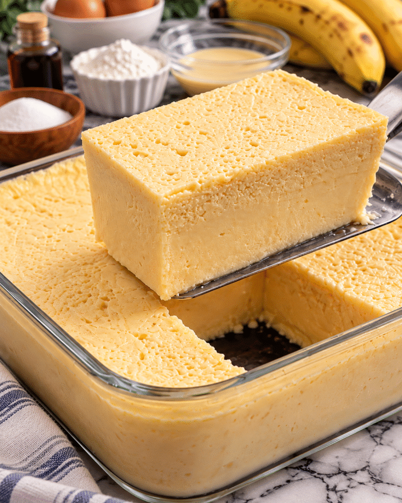 Postre de banana con 4 ingredientes: fácil, cremoso y delicioso