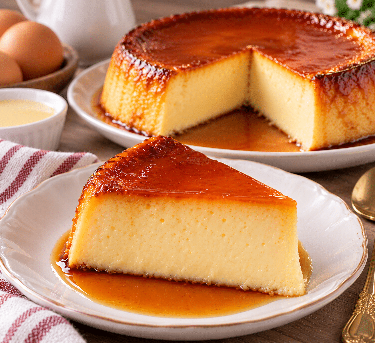 Flan rápido de 3 ingredientes sin horno en Airfryer: cremoso, fácil y listo en minutos