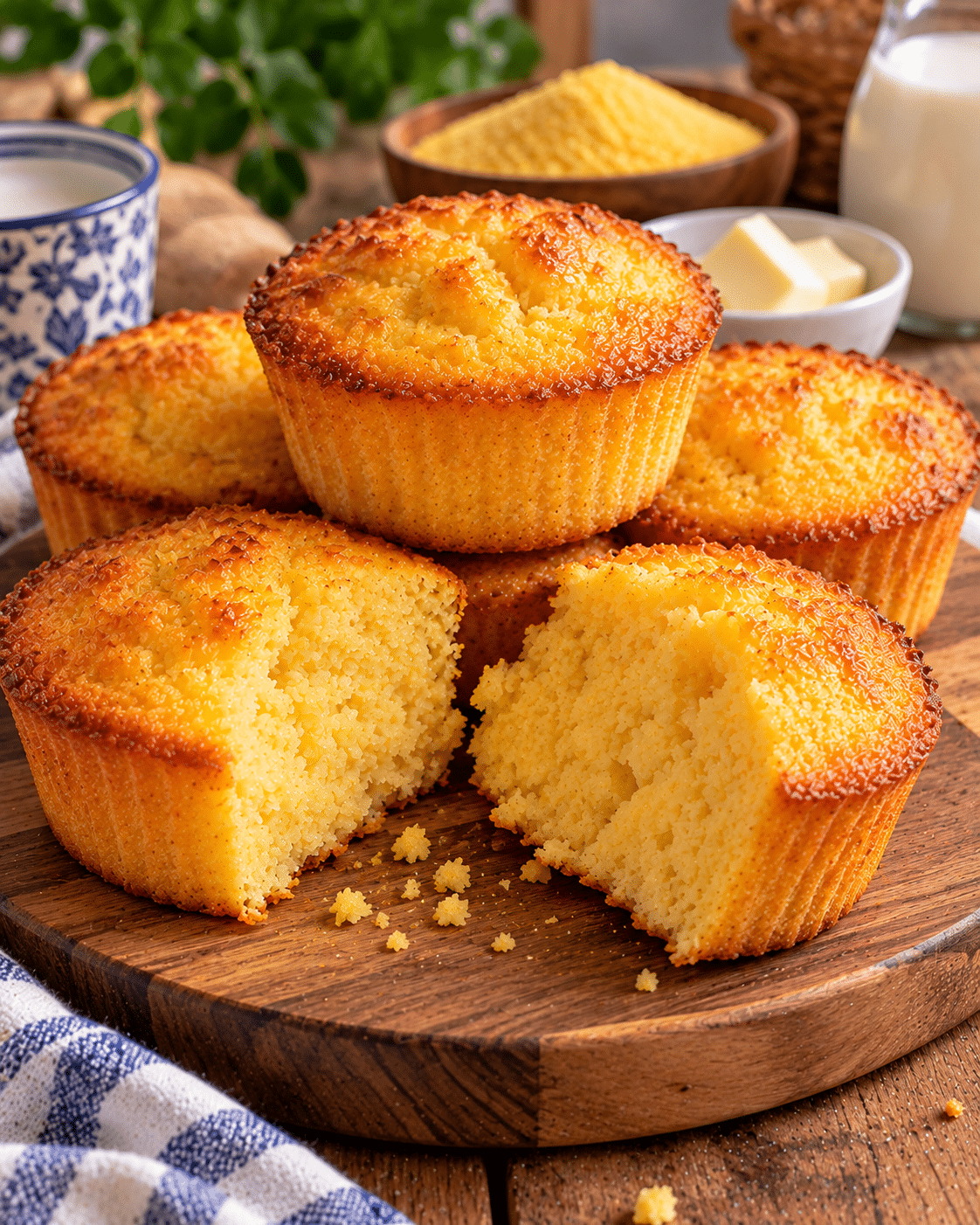 Panecito de Elote Cremoso sin Harina: esponjoso, jugoso y con todo el sabor del maíz fresco
