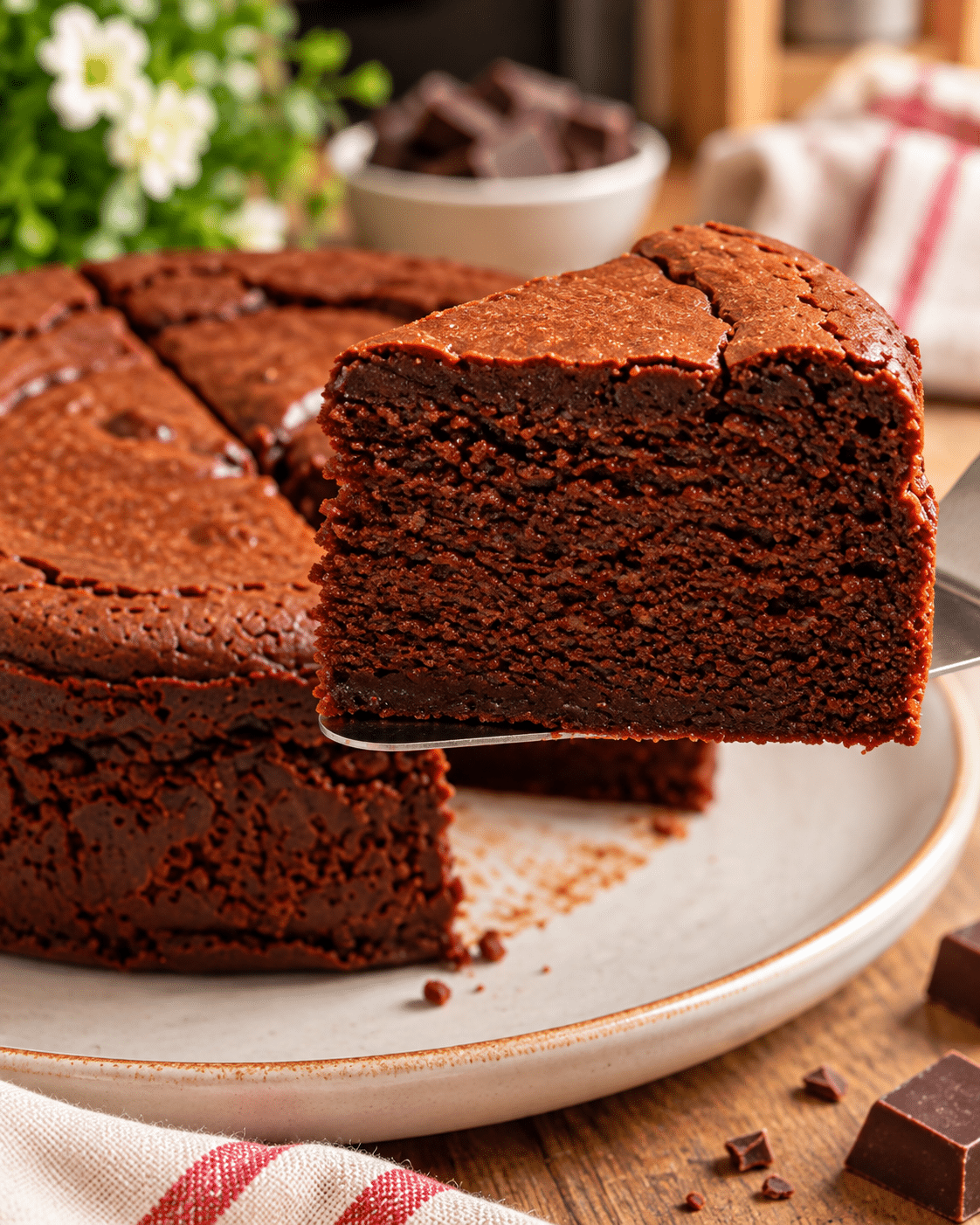 Gâteau au chocolat et à la banane à 3 ingrédients : le gâteau du fond de corbeille