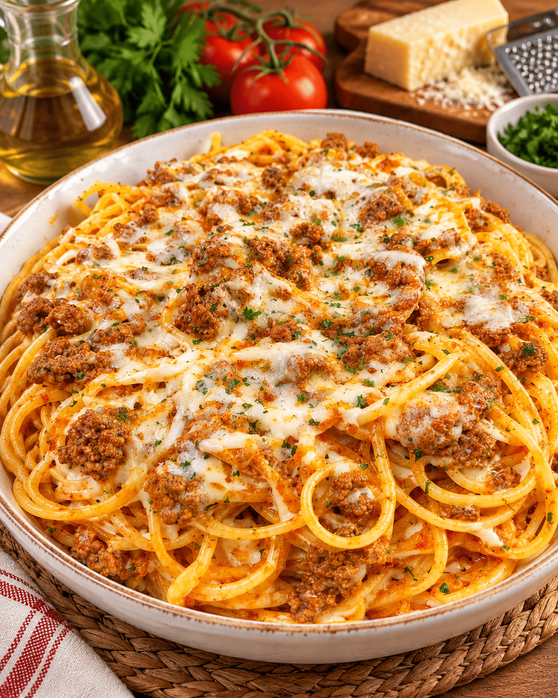 Cajun Ground Beef Linguine in Garlic Alfredo: A Creamy, Bold Weeknight Dinner the Whole Family Will Crave