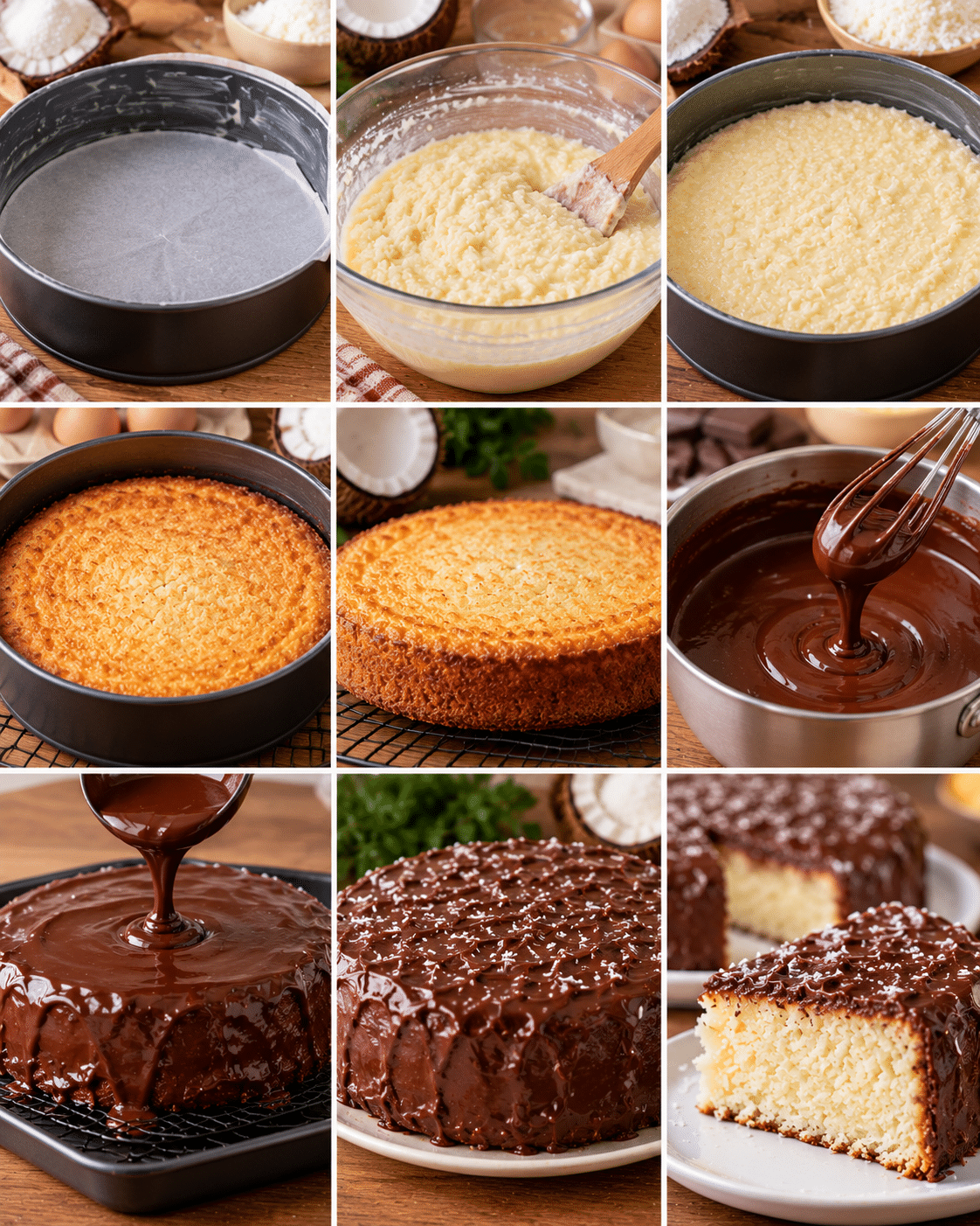 Guide de Préparation : Gâteau Bounty maison facile