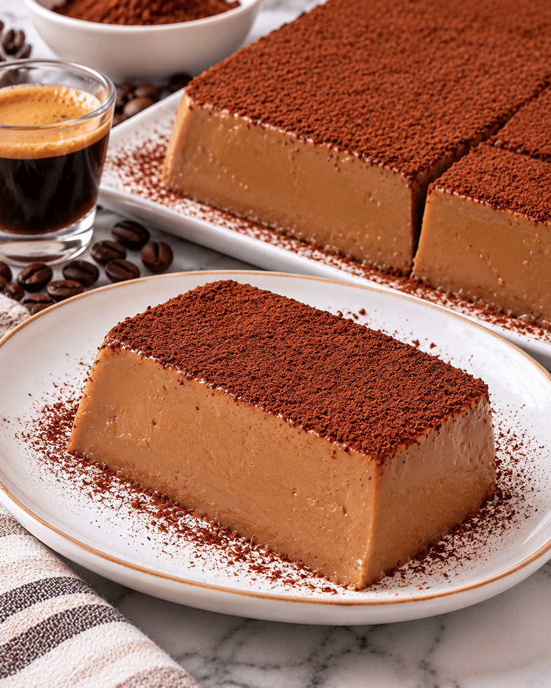 Postre de café muy fácil: cremoso, intenso y listo sin horno