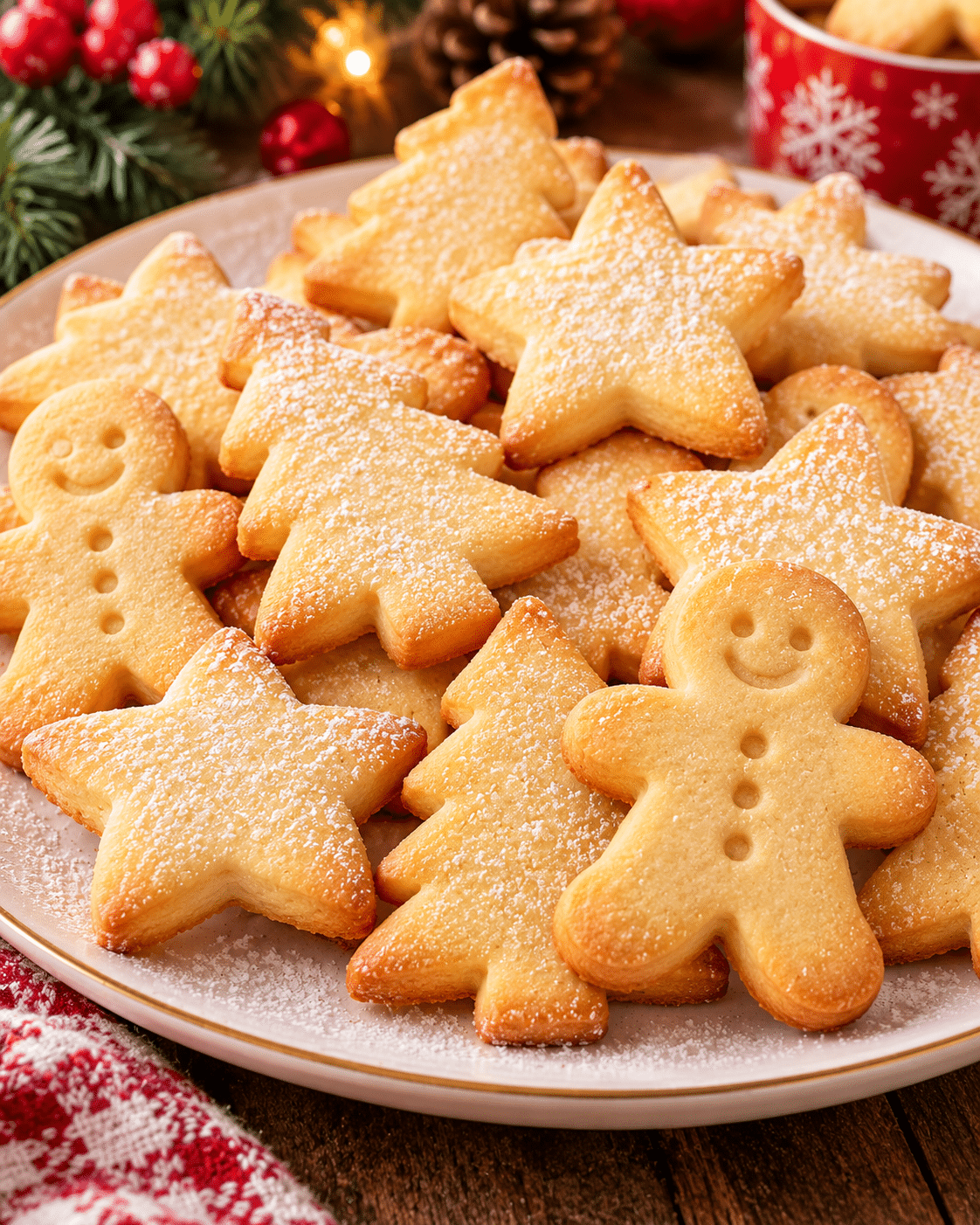 Sablés de Noël maison, fondants et délicieusement dorés