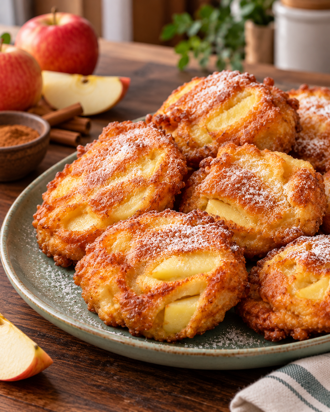 Beignets aux pommes au Cookeo