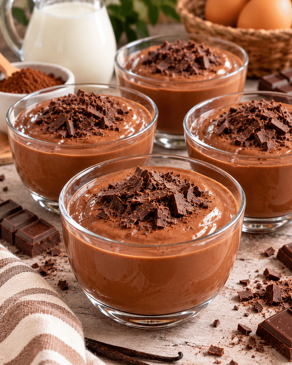 Crème dessert au Nesquik : la recette rapide et chocolatée qui plaît à tous Crème dessert au Nesquik : la recette rapide et chocolatée qui plaît à tous