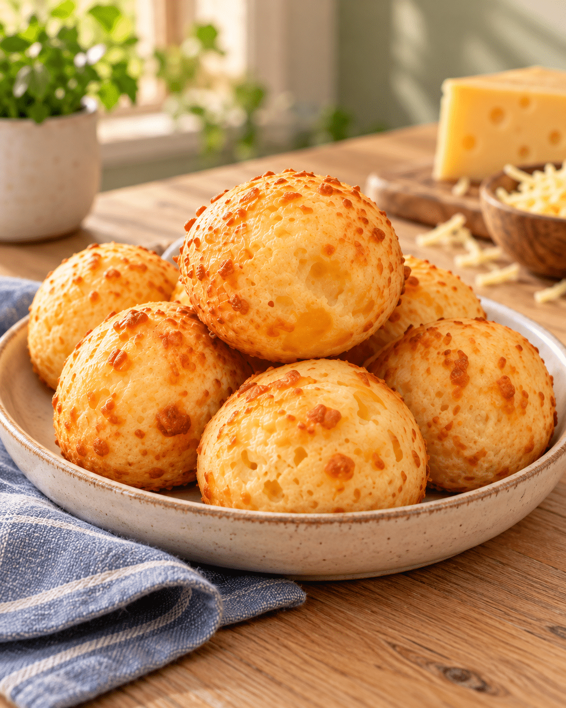 Panecitos de queso en licuadora