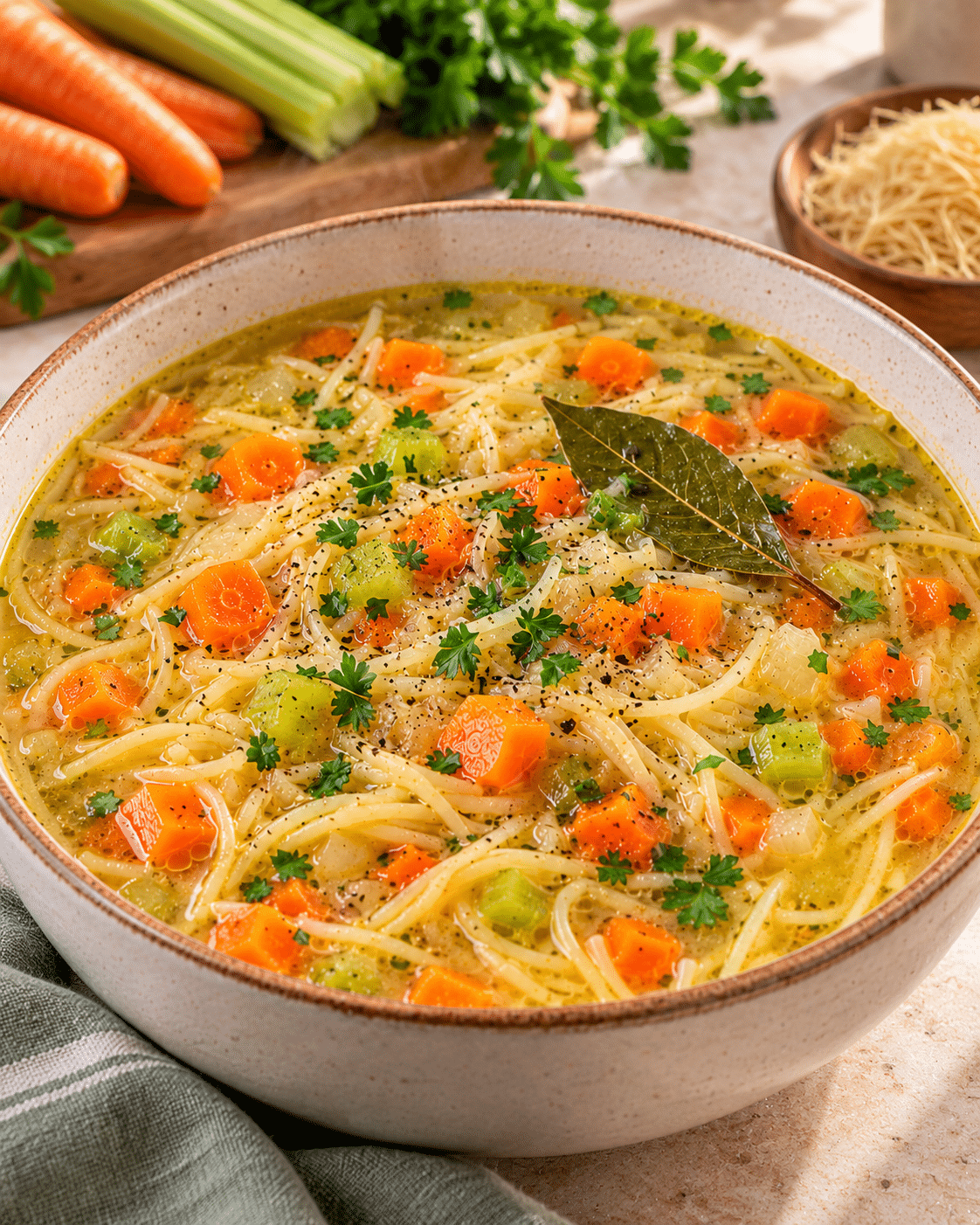 Soupe de vermicelles de grand-mère