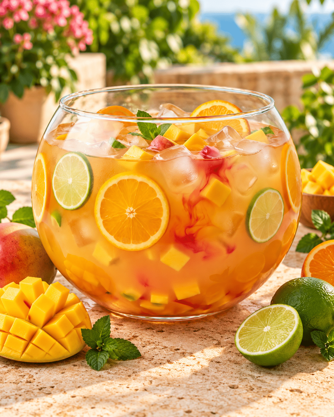 Punch exotique à la mangue et au rhum : la boisson festive qui sent les tropiques