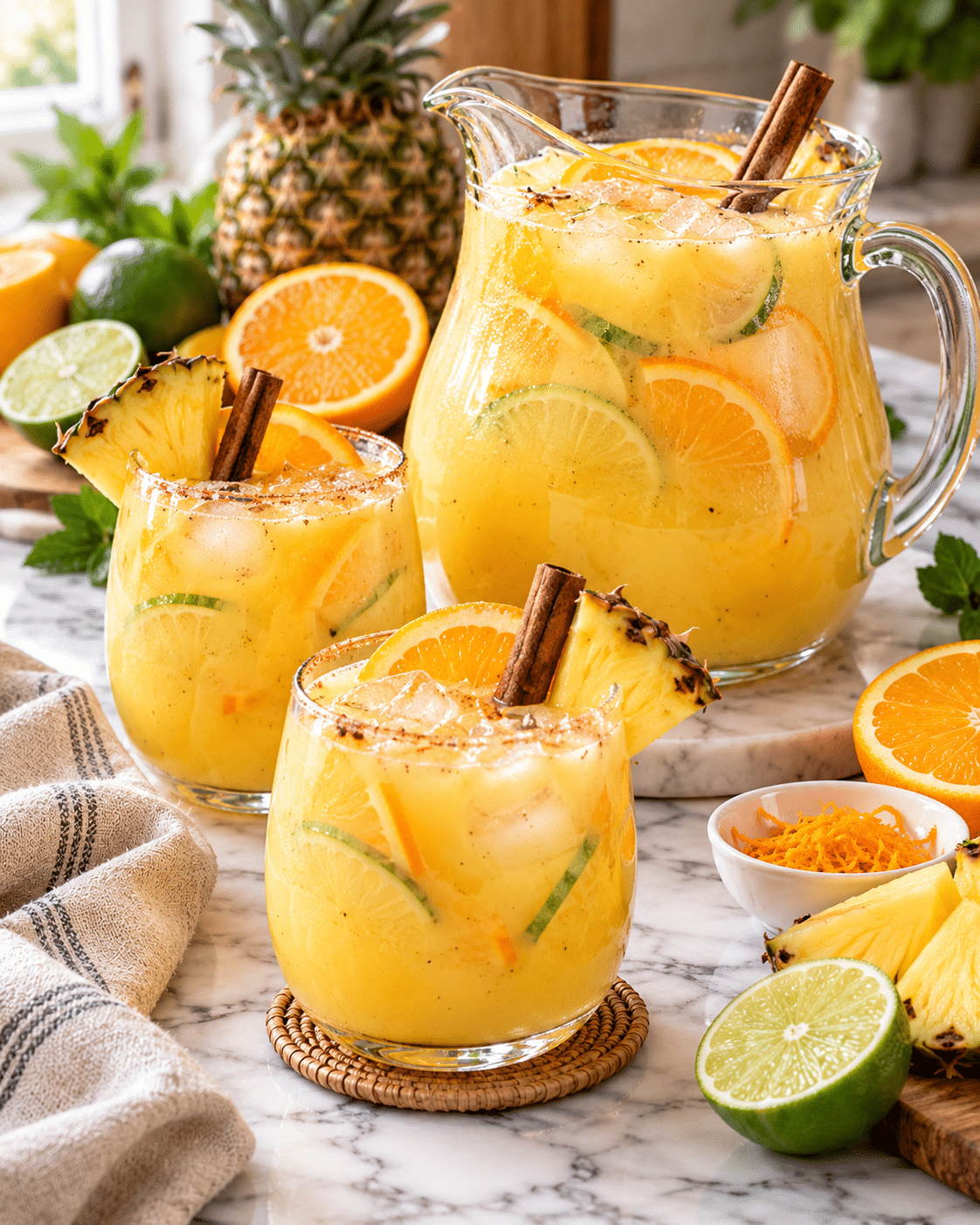 Punch de Noël Exotique Maison